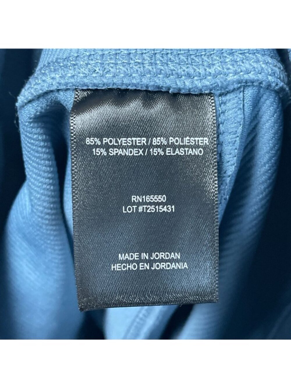 32 Degrees Active Flare Pants Women's L Blue Yoga Pants Ribbed Pockets  G2267 - Picture 10 of 12